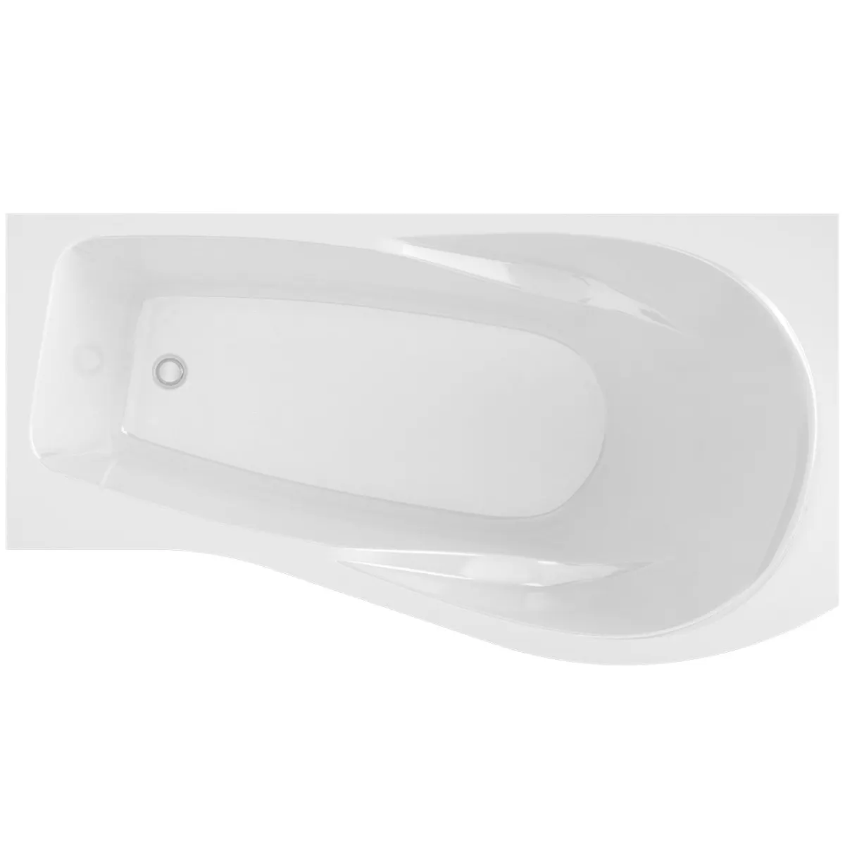 Ванна акриловая ALEX BAITLER ORTA R 170*92 белая ORTA R 170*92 — фото 3, Акриловые ванны