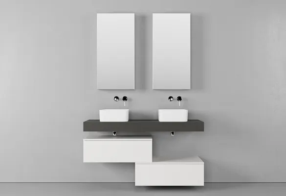 Товар: Столешница VELVEX Unit 140, графит st.UNI.140-627 - фото 2 Столешница VELVEX Unit 140, графит st.UNI.140-627 — фото 2, Столешницы под раковину