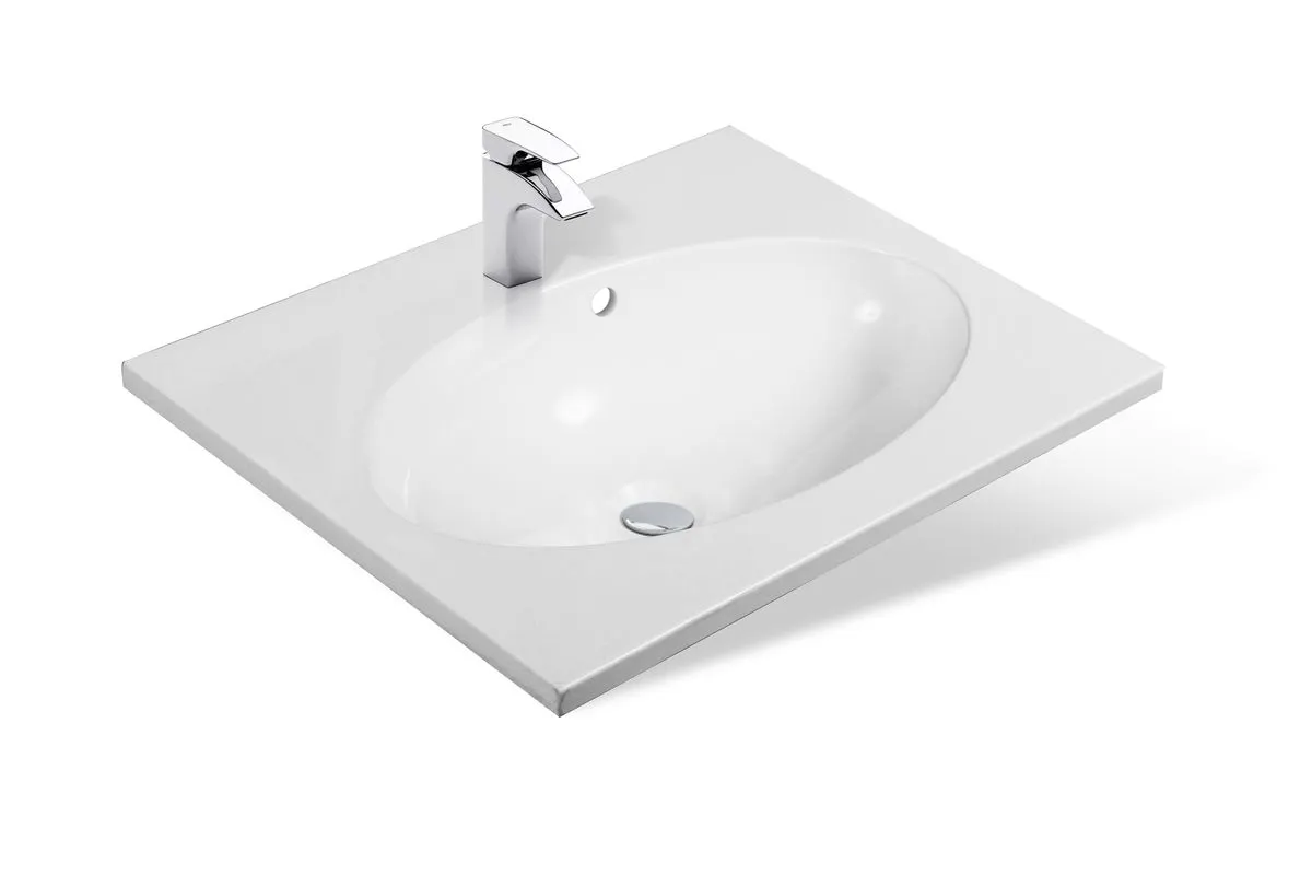 Товар: Раковина "Vegas 60 silk" 600х450 ФР-00014921 - фото 1 Раковина "Vegas 60 silk" 600х450 ФР-00014921 — фото 1, Раковины