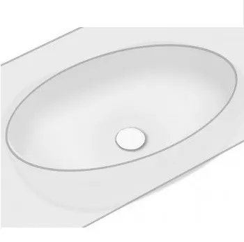 Товар: Раковина HATRIA HAPPY HOUR Y8AQ01 встраиваемая снизу без отверстия без перелива цвет белый - фото 1 Раковина HATRIA HAPPY HOUR Y8AQ01 встраиваемая снизу без отверстия без перелива цвет белый — фото 1, Раковины