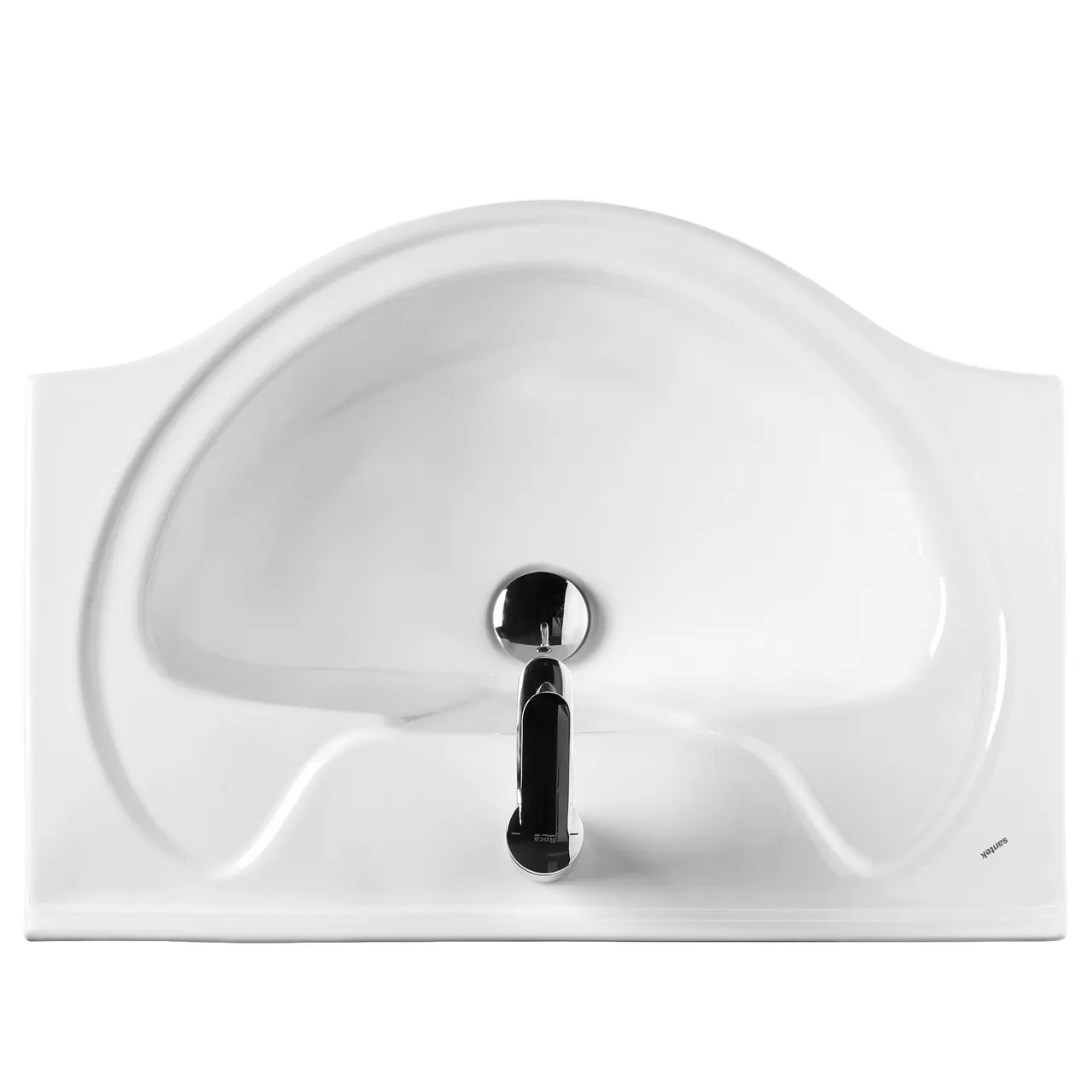 Раковина SANTEK Байкал 65 мебельная белый (WH109651) — фото 2, Раковины подвесные