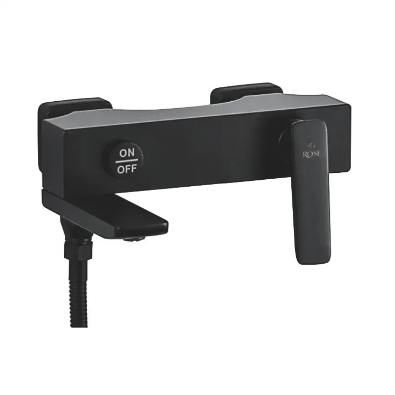 Товар: Смеситель для ванны Rose R2702H, черный - фото 1 Смеситель для ванны Rose R2702H, черный — фото 1, Смеситель для ванны