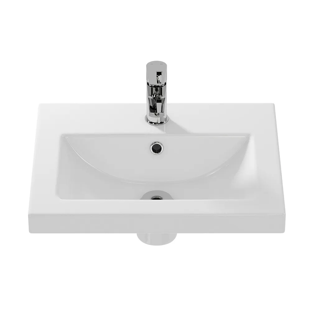 Раковина Cersanit Como UM-COM50/1, 50 см — фото 3, Раковины