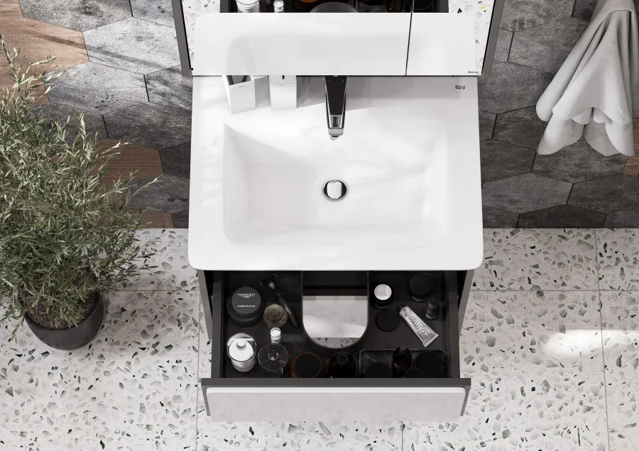 Товар: GAP UNIK Мебельная раковина 60, белая, ROCA 7327472000 - фото 5 GAP UNIK Мебельная раковина 60, белая, ROCA 7327472000 — фото 5, Раковины