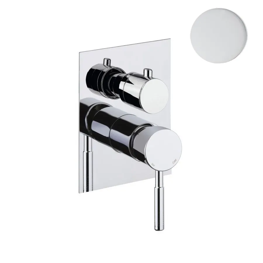 Товар: Смеситель для душа встраиваемый Webert Rimini RI880601740, белый - фото 1 Смеситель для душа встраиваемый Webert Rimini RI880601740, белый — фото 1, Смеситель для душа