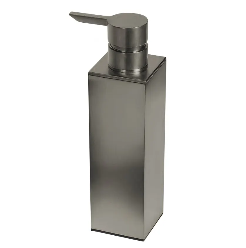 Дозатор COLOMBO DESIGN MINI Q B9344.HPS1 настольный цвет нержавеющая сталь — фото 1, Дозаторы