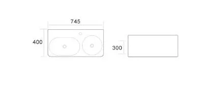 Товар: Умывальник CeramaLux A1006 - фото 1 Умывальник CeramaLux A1006 — фото 1, Раковины