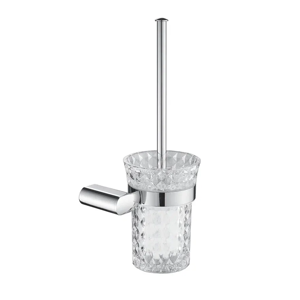 Ершик для унитаза Rose RG1700, хром — фото 1, Ершики для унитаза