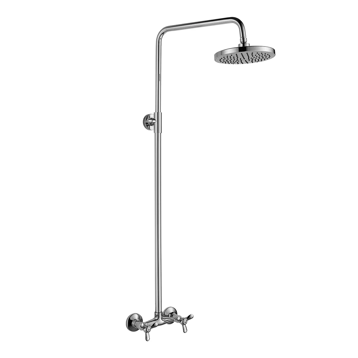 Товар: Q02 Смеситель для душа, без излива с верх.лейкой 'Троп.дождь', р/ДВ, хром, ROS, Q02-44 - фото 1 Q02 Смеситель для душа, без излива с верх.лейкой 'Троп.дождь', р/ДВ, хром, ROS, Q02-44 — фото 1, Смеситель для душа