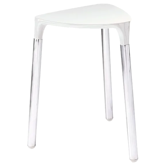 Табурет COLOMBO DESIGN COMPLEMENTI B9988.BI цвет белый — фото 3, Сиденья