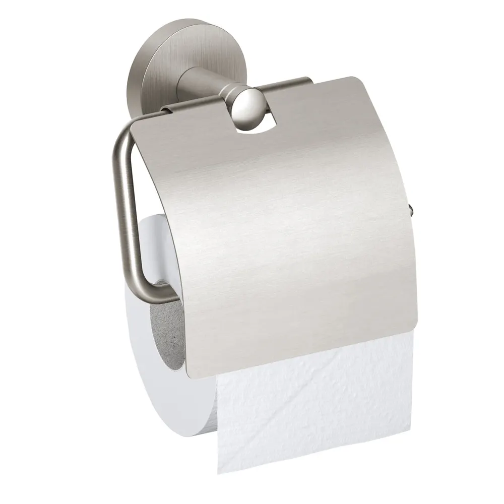 Бумагодержатель Timo Saona 13042/13 никель — фото 1, Держатели туалетной бумаги