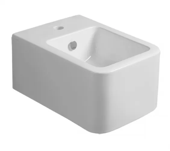 Биде SIMAS FLOW подвесное с одним отверстием цвет белый FL64/F85 — фото 1, Биде подвесные