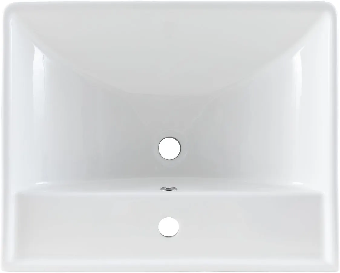 Товар: Раковина Aquanet Ирис 60 белая 00301803 - фото 3 Раковина Aquanet Ирис 60 белая 00301803 — фото 3, Раковины