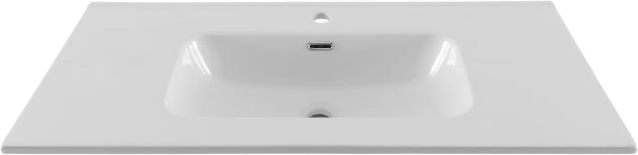 Раковина Aquanet Flat 100 белая 00254365 — фото 3, Раковины