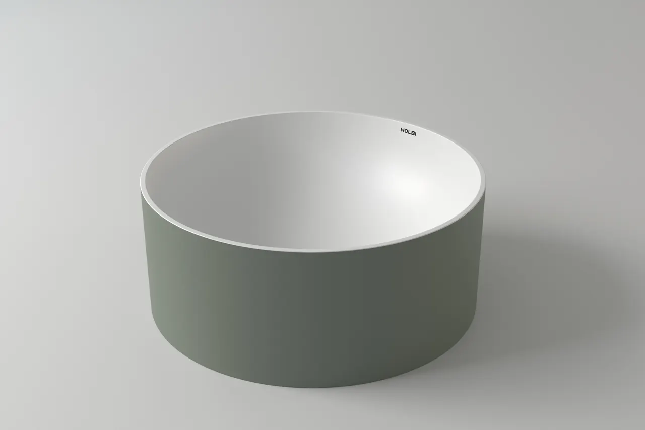 Раковина VEGA Soft Rock Duo 40,4 Х 40,4 RAL* 1.02.022.11.2 — фото 4, Раковины