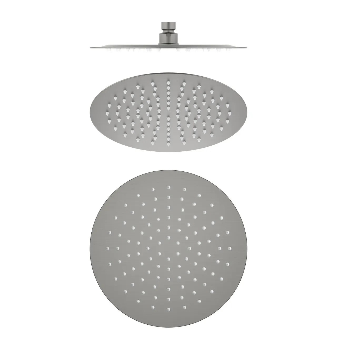 Товар: AQ2073BGM круглый верхний душ 250*2 мм, оружейная сталь - фото 1 AQ2073BGM круглый верхний душ 250*2 мм, оружейная сталь — фото 1, Верхние души