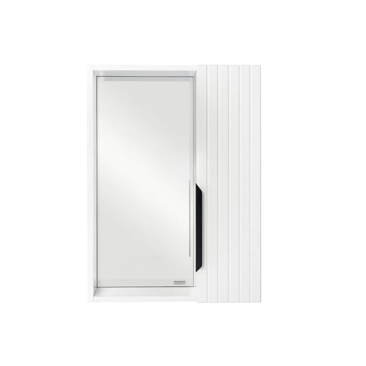Зеркало со шкафом VIANT СИЦИЛИЯ 60 белый (VSIC60BEL-ZSH) — фото 2, Зеркальные шкафы в ванную