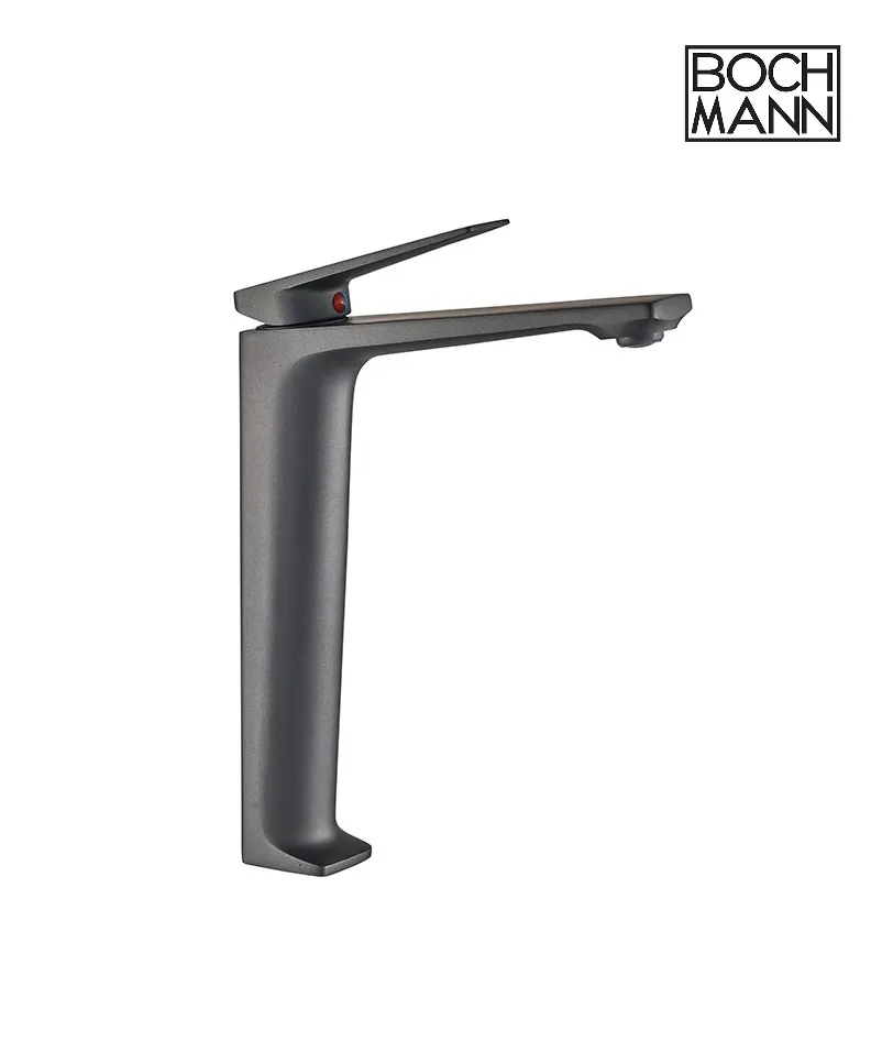 Смеситель VIVA XLB для раковины, черный, высокий BOCH MANN BM9135 — фото 3, Смесители для раковины