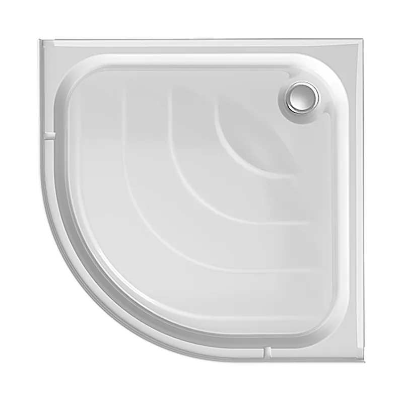 Товар: Душевой поддон ALEX BAITLER AB9017D-1 четверть круга белый - фото 3 Душевой поддон ALEX BAITLER AB9017D-1 четверть круга белый — фото 3, Душевые поддоны