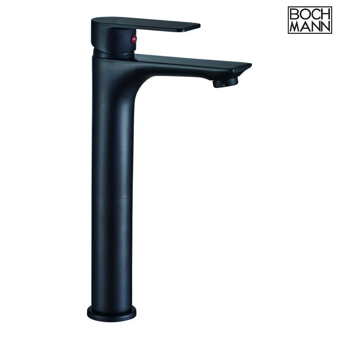 Смеситель DORIS XLB для раковины, черный, высокий BOCH MANN BM8599 — фото 3, Смесители для раковины