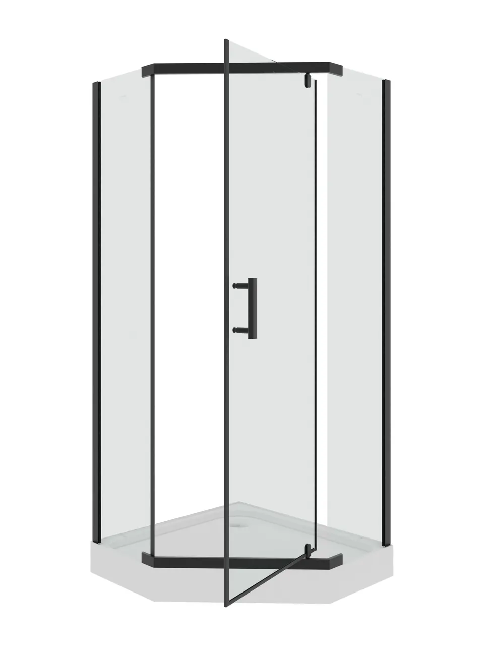 Товар: Уголок ZPE911BE душевой PARLY с поддоном (90х90х190) - фото 7 Уголок ZPE911BE душевой PARLY с поддоном (90х90х190) — фото 7, Душевые уголки