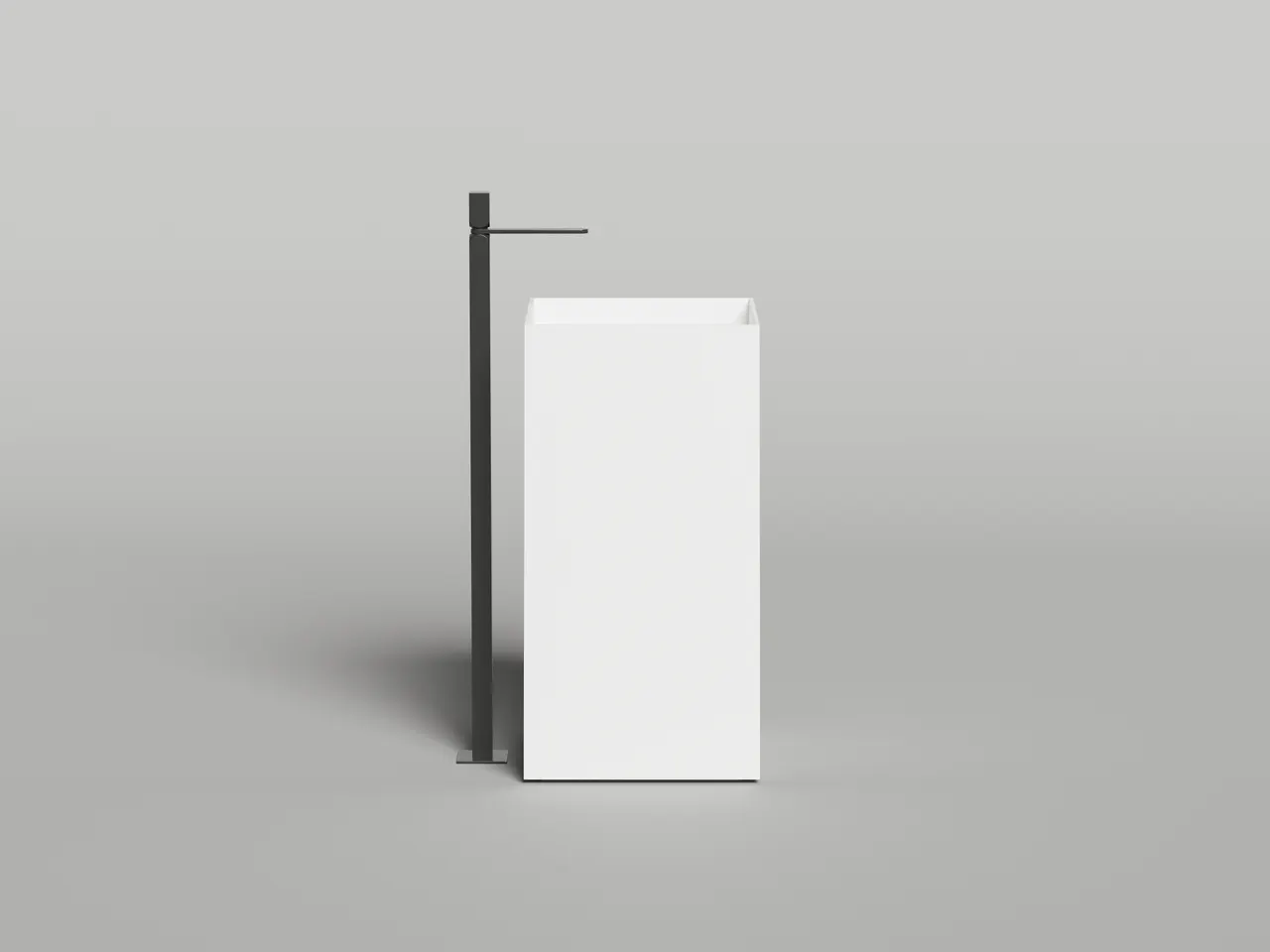 Раковина напольная ARMONIA SQUARE 01 покраска по RAL полностью 130521MF — фото 3, Раковины