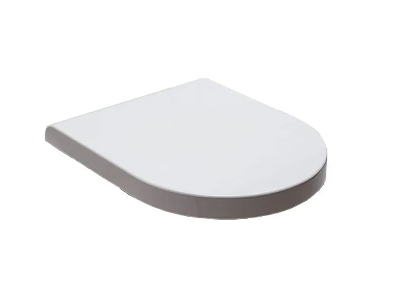 Сиденье с крышкой HATRIA DAYTIME Y1XB01 быстросъемное цвет белый — фото 1, Сиденья для унитаза