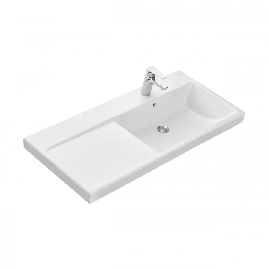 GAP PLUS Мебельная раковина 100, с увеличенной высотой бортика, правая 73270ME004 — фото 2, Раковины