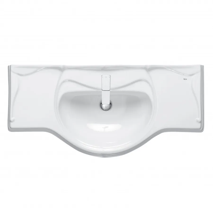 Товар: AMERICA Мебельная раковина 105, белая, ROCA 7327205000 - фото 2 AMERICA Мебельная раковина 105, белая, ROCA 7327205000 — фото 2, Раковины встраиваемые сверху