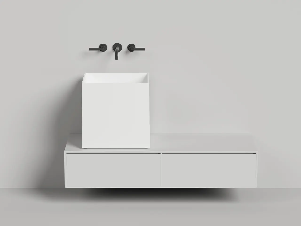 Товар: Раковина накладная ARMONIA SQUARE 03 покраска по RAL полностью 130523MF - фото 1 Раковина накладная ARMONIA SQUARE 03 покраска по RAL полностью 130523MF — фото 1, Раковины