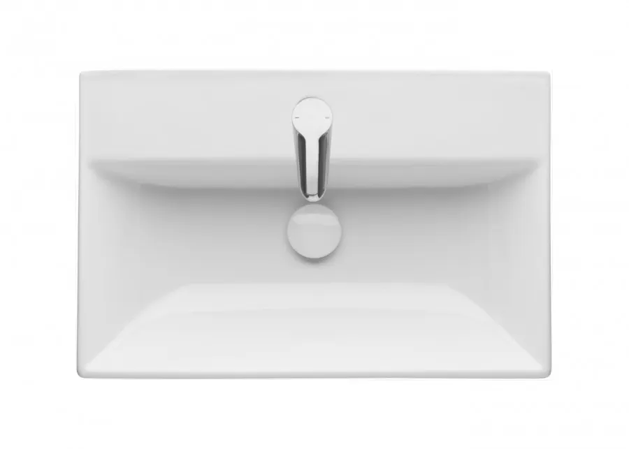 OLETA Мебельная раковина 60, накладная, 1 отверстие 73274C400Y — фото 2, Раковины накладные