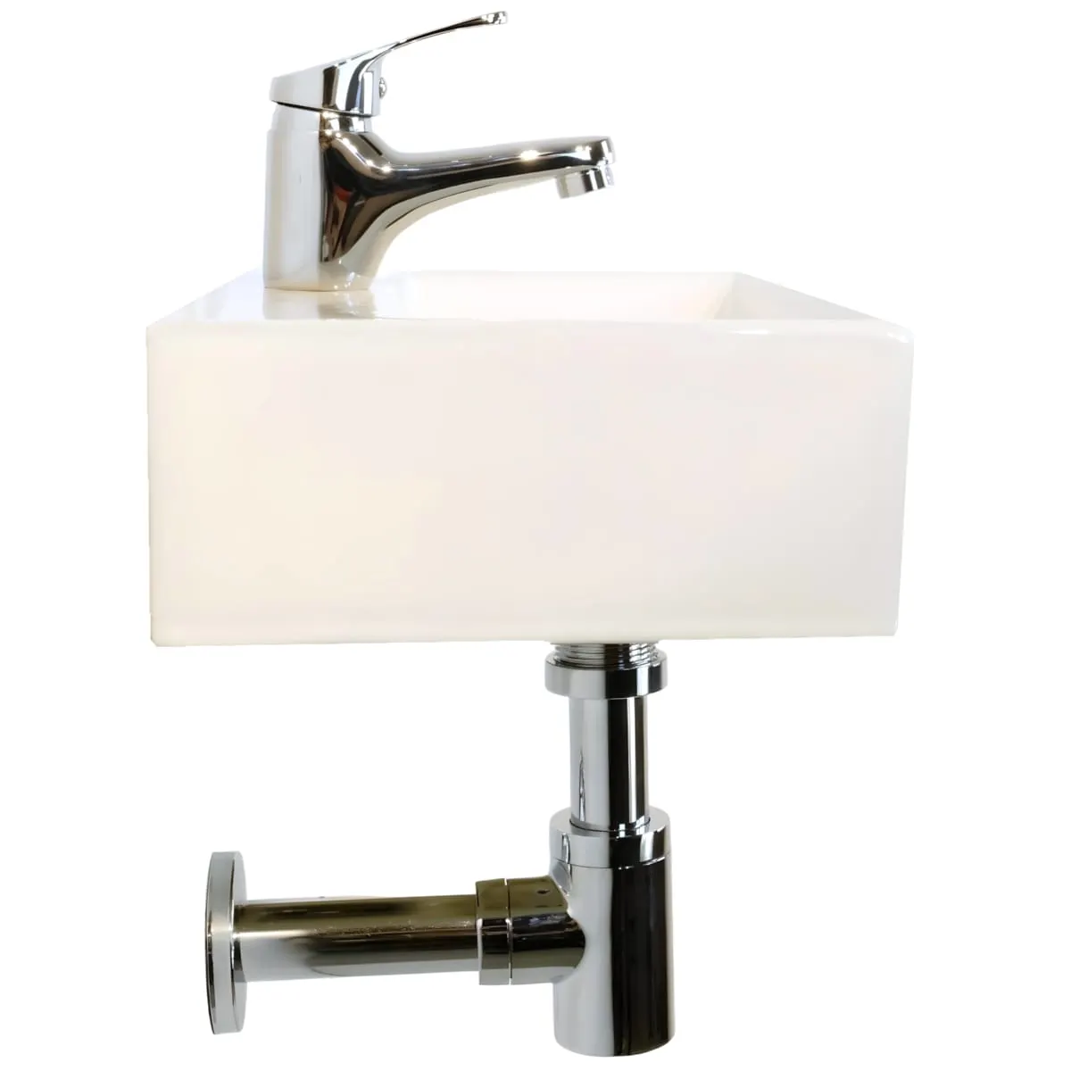 Раковина маленькая GS, 36,5x25x10,5 cm, белая керамика 32576 — фото 11, Раковины