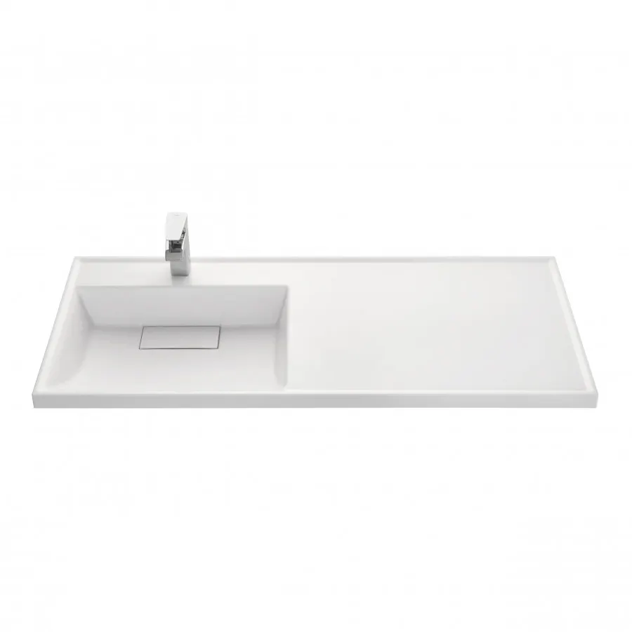 Товар: Раковина ЛОНДРИ 120, левая, белая 1A72843KLH01L - фото 2 Раковина ЛОНДРИ 120, левая, белая 1A72843KLH01L — фото 2, Раковины