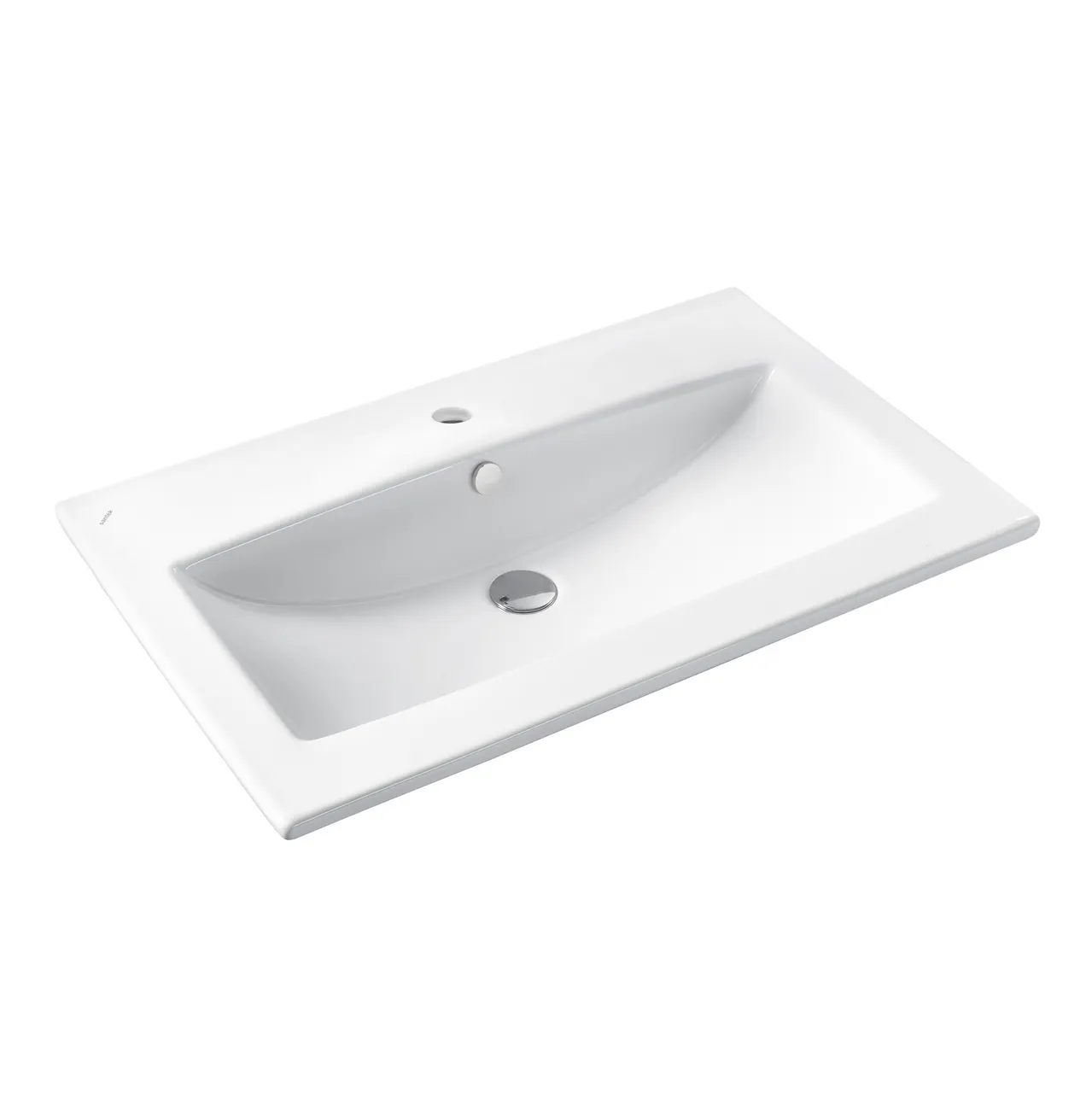 Раковина SANTEK Элина 75 мебельная белый (WH501619) — фото 3, Раковины подвесные