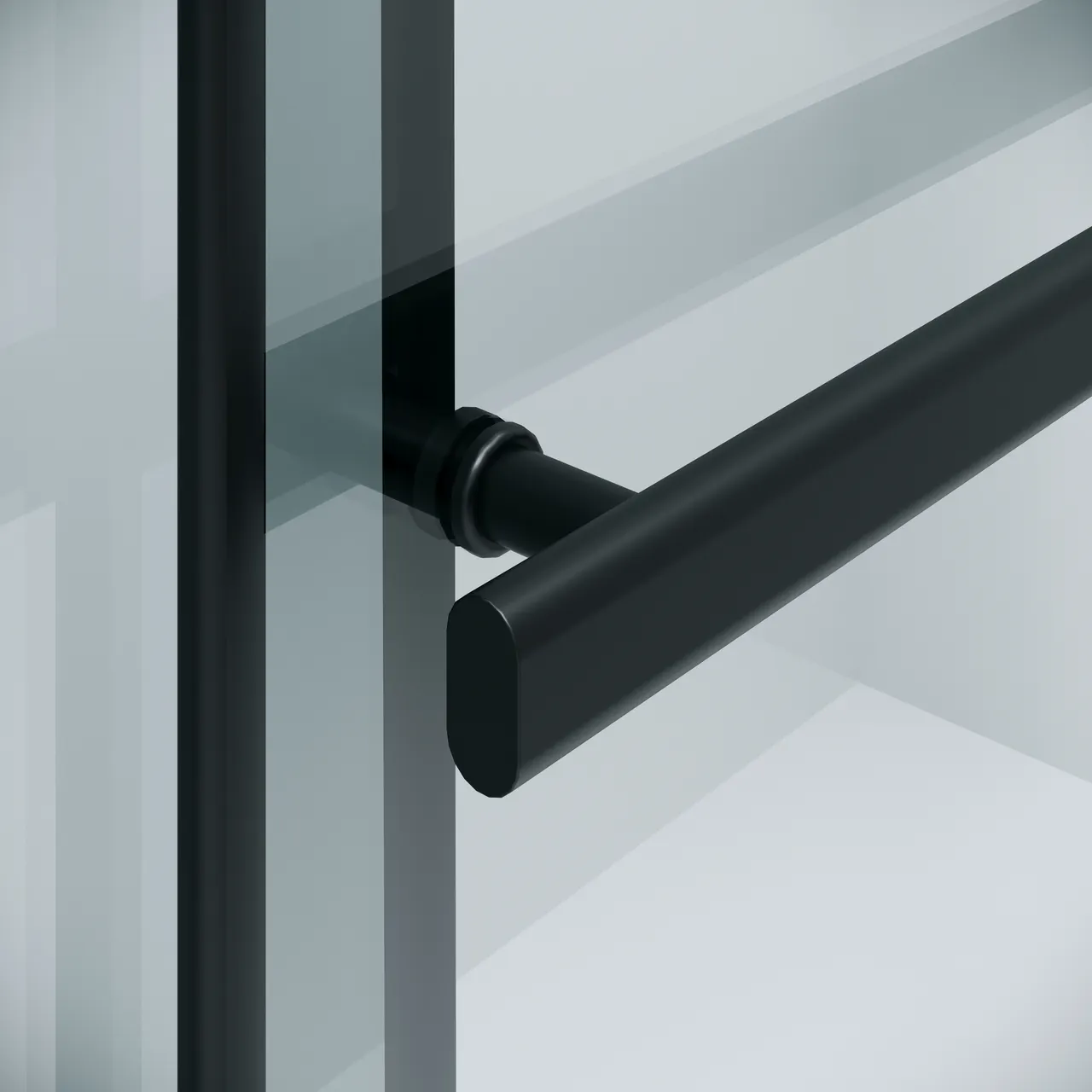 Товар: Душевая перегородка Niagara Nova NG-671-12BLACK (120х200) черный матовый,раздвижная,стекло прозрачное,1 место - фото 8 Душевая перегородка Niagara Nova NG-671-12BLACK (120х200) черный матовый,раздвижная,стекло прозрачное,1 место — фото 8, Душевые перегородки