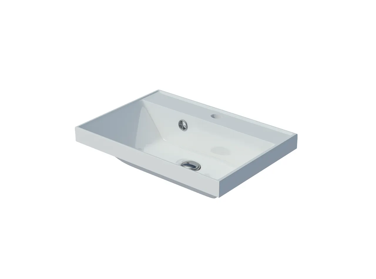 Раковина мебельная и на столешницу Classica 50 4627173210157 — фото 1, Раковины накладные