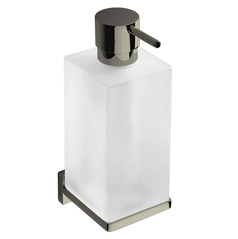 Дозатор COLOMBO DESIGN LOOK B9316.HPS1 настенный цвет нержавеющая сталь — фото 1, Дозаторы