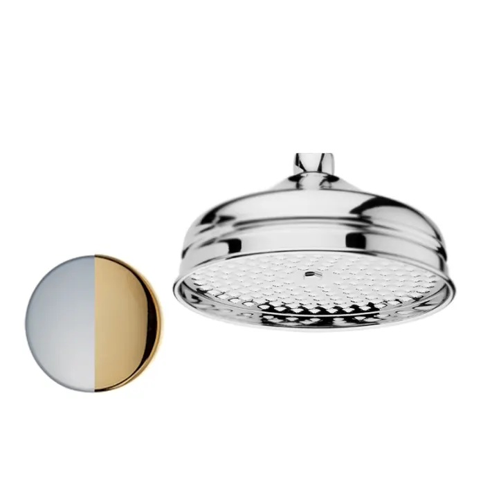 Товар: Верхний душ (без кронштейна) Fiore 30CO8609, хром/золото - фото 1 Верхний душ (без кронштейна) Fiore 30CO8609, хром/золото — фото 1, Верхние души