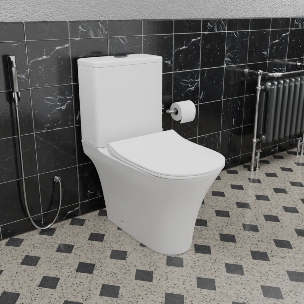 Товар: Унитаз напольный CeramaLux 1217A - фото 13 Унитаз напольный CeramaLux 1217A — фото 13, Напольные унитазы