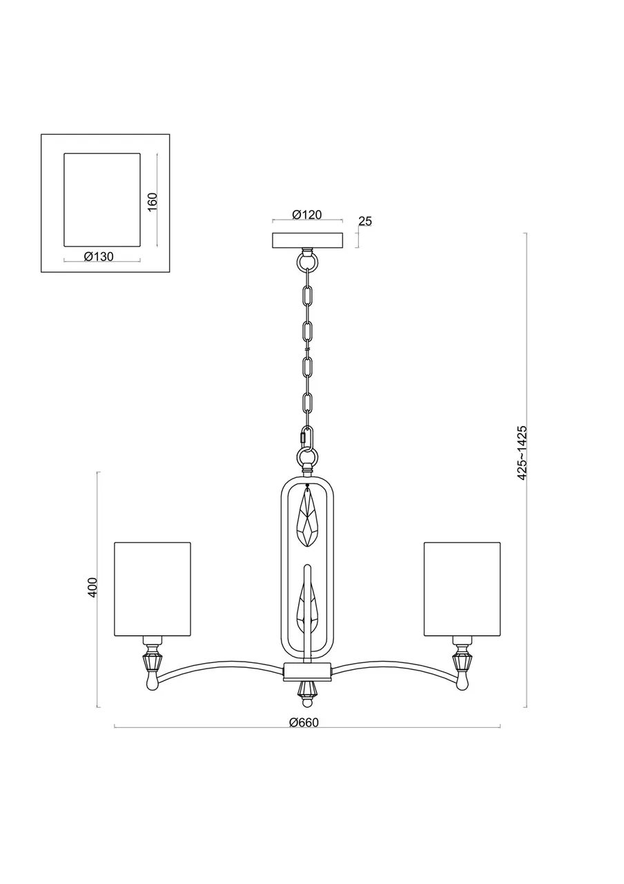 Товар: Подвесной светильник Freya FR1007PL-05N - фото 2 Подвесной светильник Freya FR1007PL-05N — фото 2, Подвесные светильники