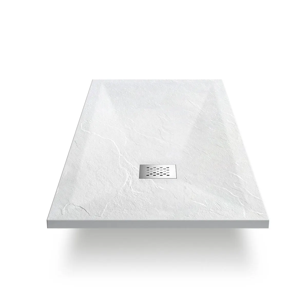 Поддон для душа из искусственного камня VST-4SR8011W, 1100*800*25, белый матовый — фото 2, Душевые поддоны из искусственного камня