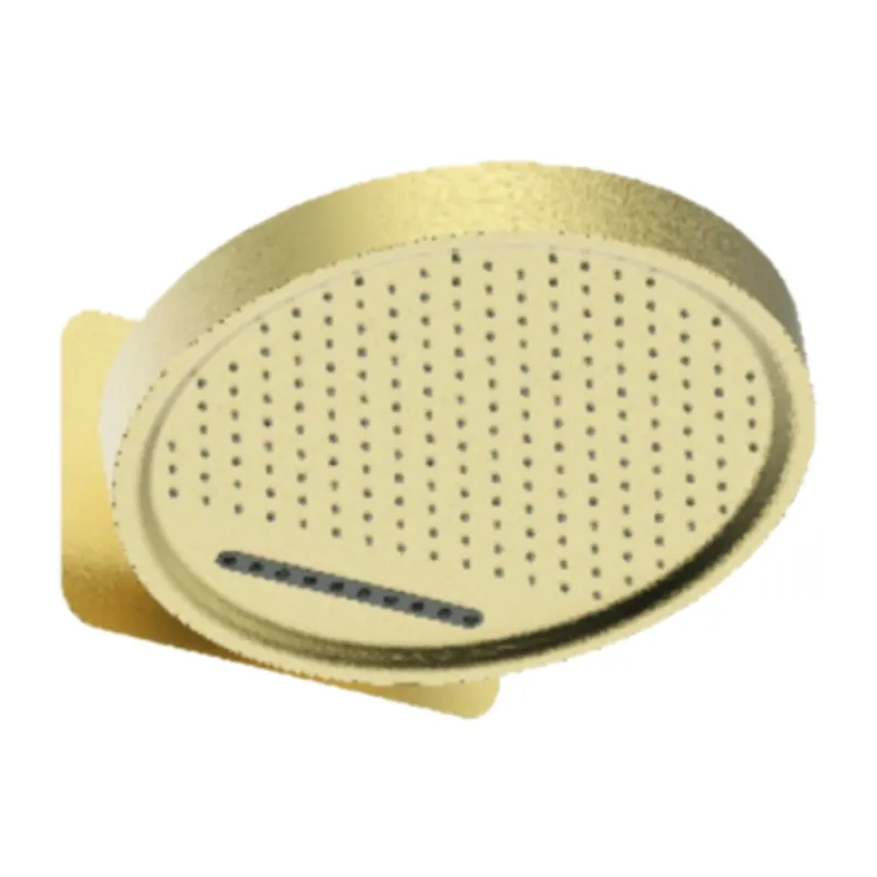 Товар: Верхний душ Raglo R452.02.03, золотой сатин - фото 1 Верхний душ Raglo R452.02.03, золотой сатин — фото 1, Верхние души