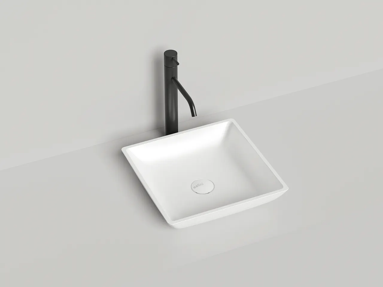 Раковина накладная CALLISTA 04 покраска по RAL полностью 1101108GF — фото 1, Раковины