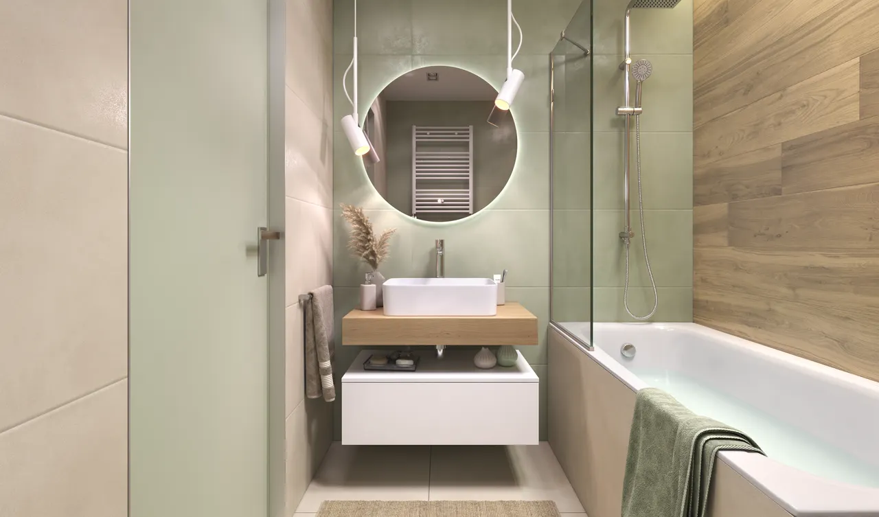 Столешница VELVEX Unit 80 дуб французский st.UNI.80-67 — фото 4, Столешницы под раковину