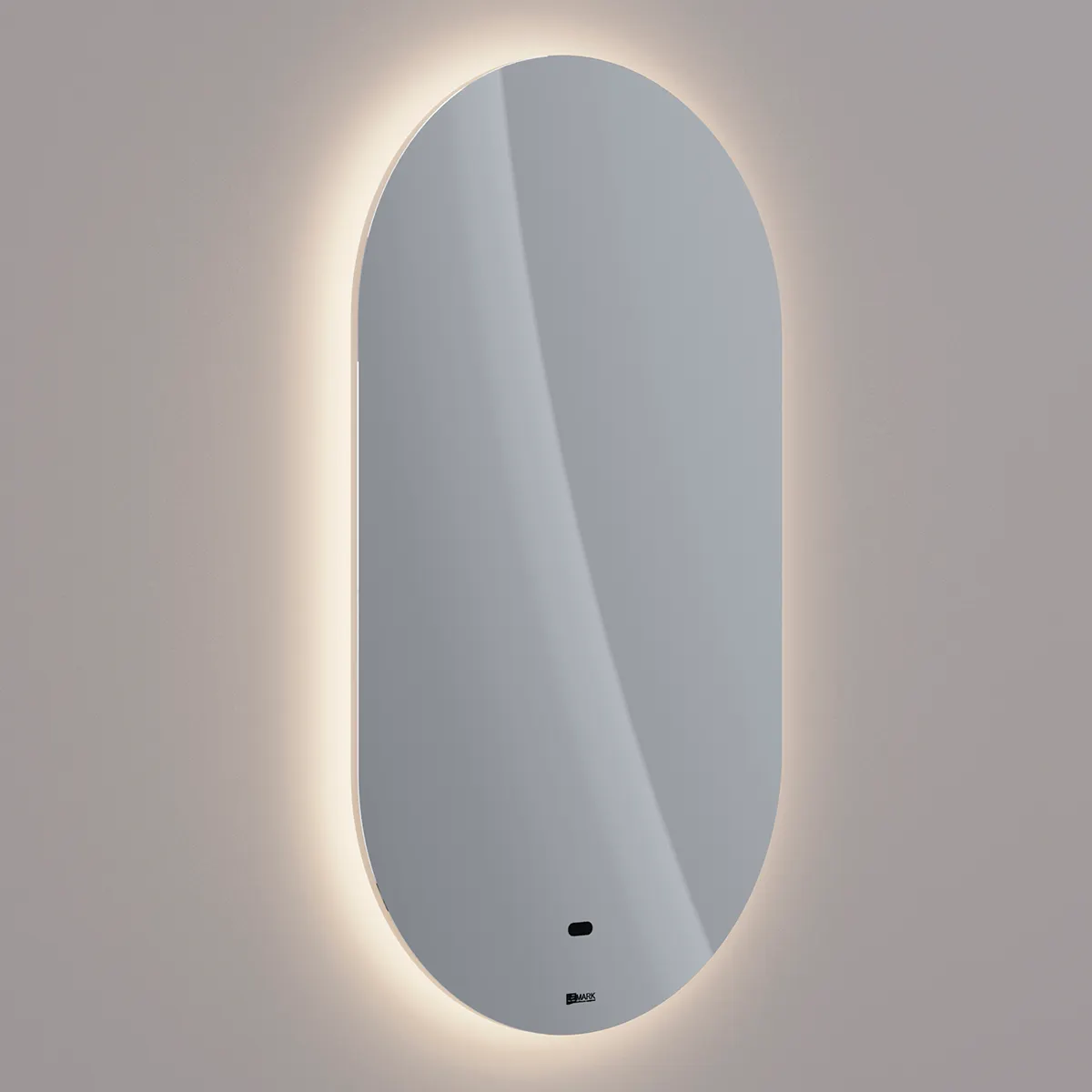 Товар: Зеркало Lemark OLSA 55х100 см овальное с интерьерной подсветкой, с подогревом LM55Z-O - фото 1 Зеркало Lemark OLSA 55х100 см овальное с интерьерной подсветкой, с подогревом LM55Z-O — фото 1, Зеркала в ванную комнату