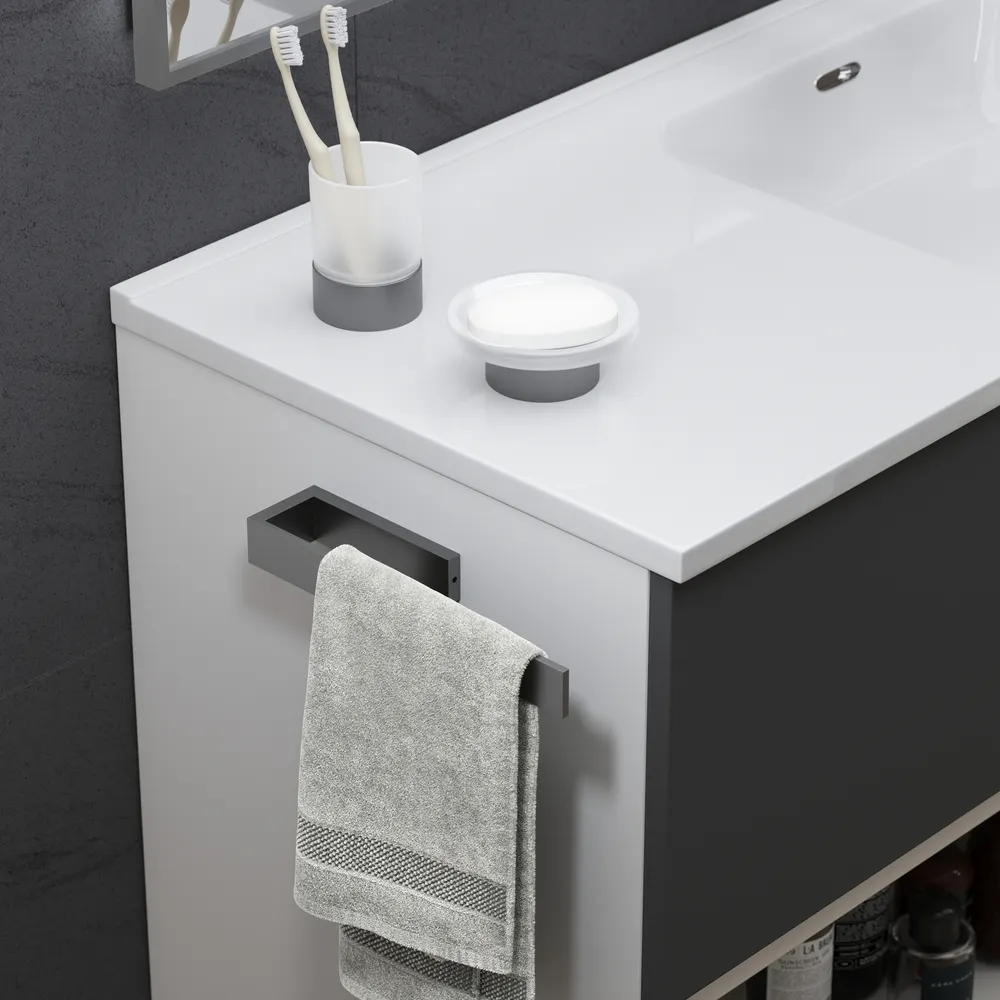 Товар: Мыльница настольная Timo Saona 13221/18 черное золото - фото 1 Мыльница настольная Timo Saona 13221/18 черное золото — фото 1, Мыльницы