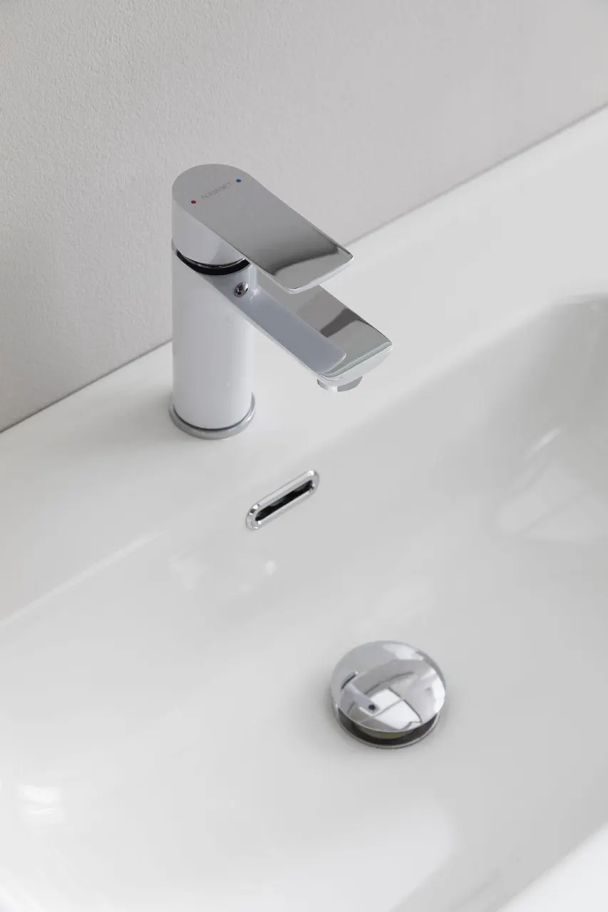 Раковина Aquanet Flat 100 белая 00254365 — фото 10, Раковины