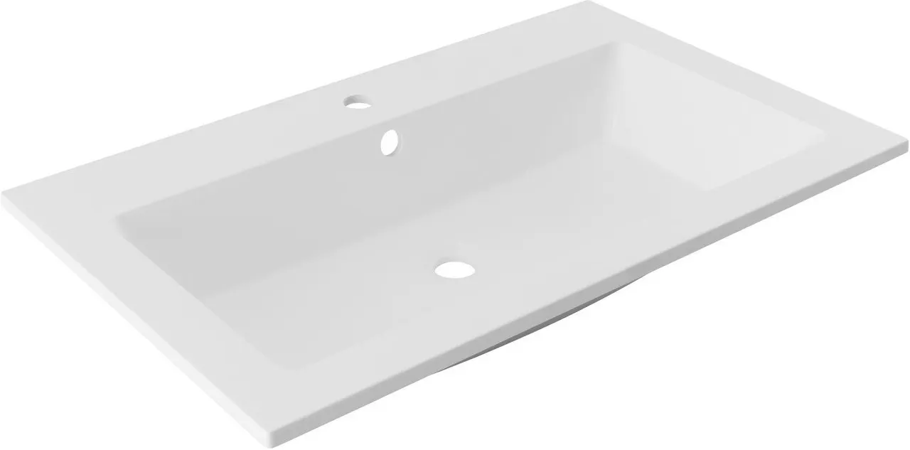 Раковина Aquanet Электра 80 белый матовый 00326512 — фото 5, Раковины