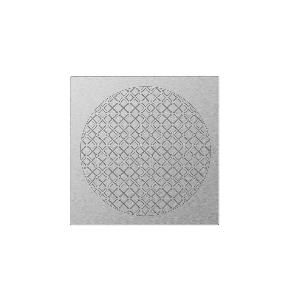 Трап BERGES водосток напольный ZENTRUM Keramik 150х150 под плитку, без обрамления, выпуск D50 H65 боковой 093366 — фото 2, Трапы для душа