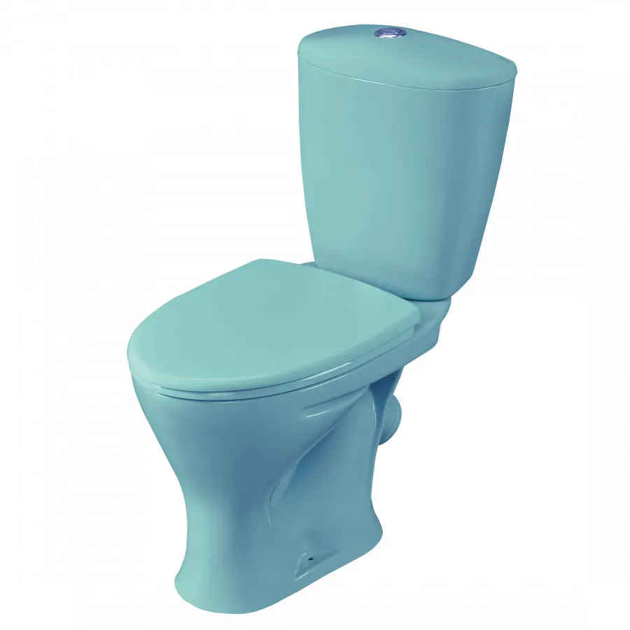 Товар: Унитаз-компакт "Версия" наклонный выпуск, с кнопочной арматурой и сиденьем, голубой SANTERI 1P4015S0600BF - фото 5 Унитаз-компакт "Версия" наклонный выпуск, с кнопочной арматурой и сиденьем, голубой SANTERI 1P4015S0600BF — фото 5, Напольные унитазы